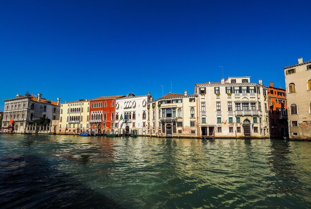 HDR Canal Grande en Venecia