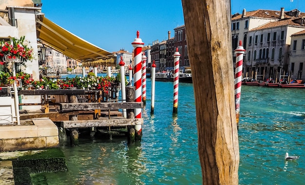 HDR Canal Grande en Venecia