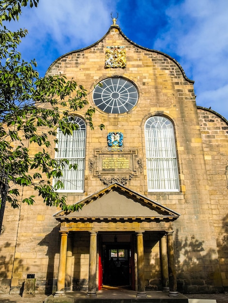 HDR-Canongate-Kirche Edinburgh