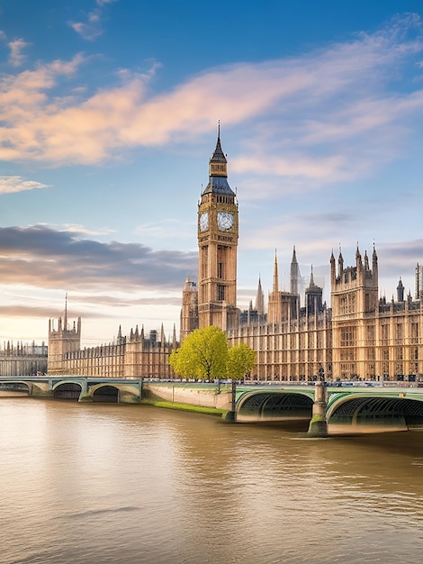 HDR Casas do Parlamento em Londres