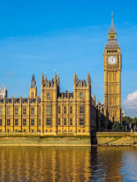 HDR Casas del Parlamento en Londres