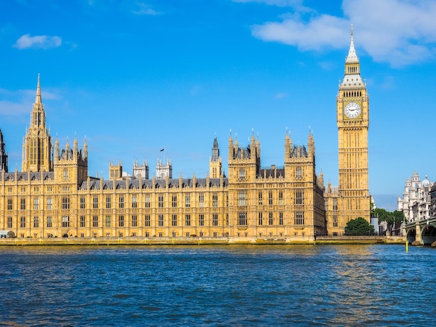 HDR Casas del Parlamento en Londres