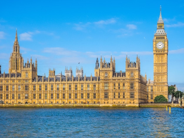 HDR Casas del Parlamento en Londres