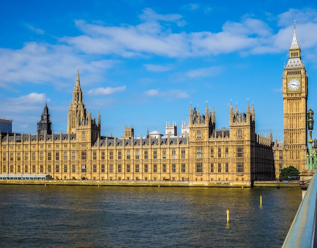 HDR Casas del Parlamento en Londres