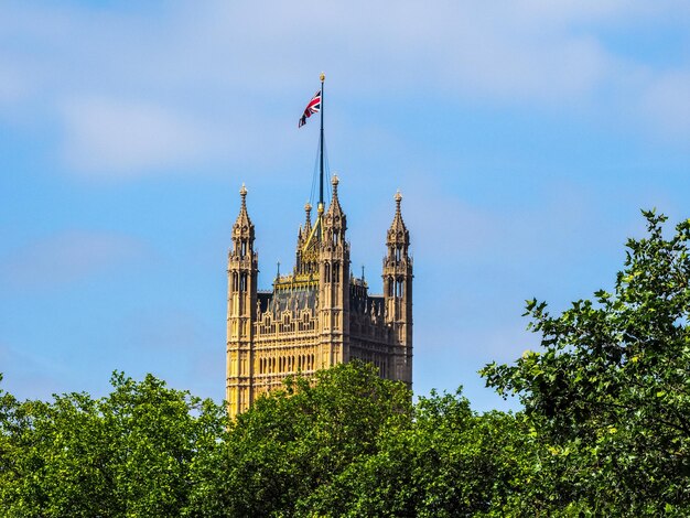 HDR Casas del Parlamento en Londres