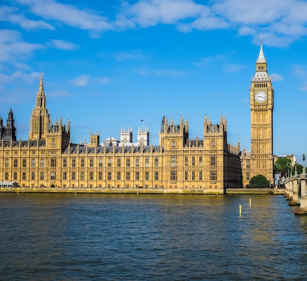 HDR Casas del Parlamento en Londres