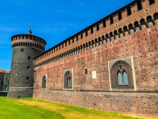 HDR Castello Sforzesco Milán