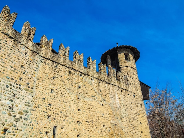 HDR Castillo medieval en Turín