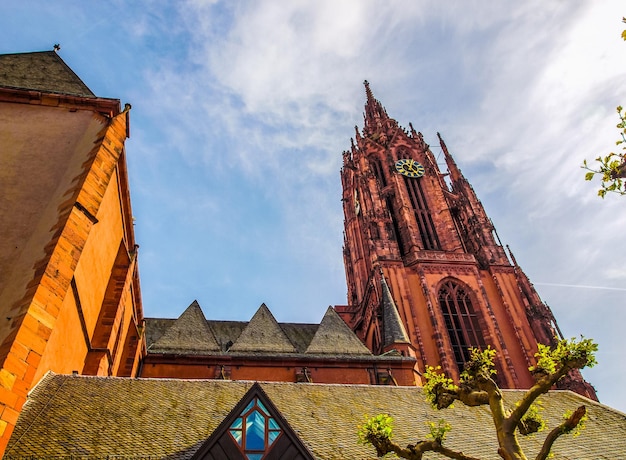 HDR Catedral de Frankfurter Dom en Frankfurt