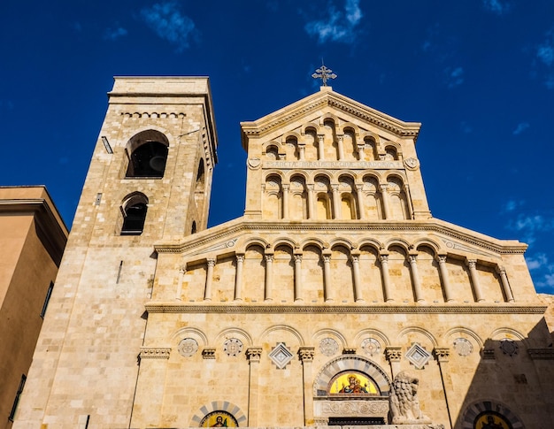 HDR Catedral de Santa María en Cagliari