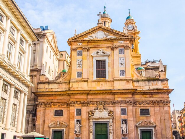 HDR Chiesa del Gesu in Genua