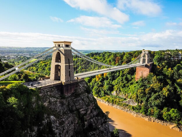 HDR Clifton Suspension Bridge in Bristol