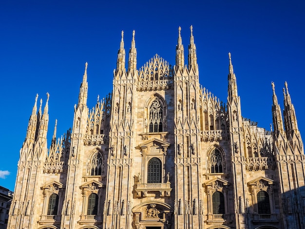 HDR Duomo di Milano Catedral de Milão