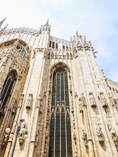 Foto hdr duomo di milano catedral de milão