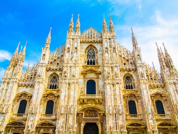 HDR Duomo di Milano Catedral de Milão