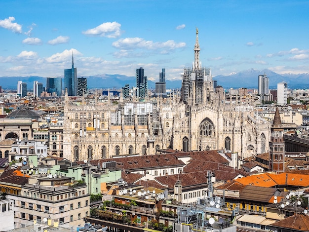 HDR Duomo di Milano Dom in Mailand