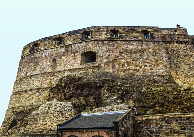 HDR Edinburgh Castle in Schottland