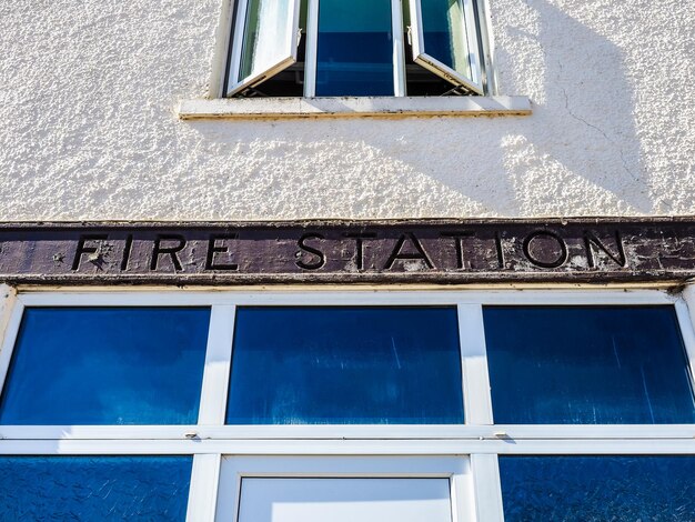 HDR-Feuerwache in Chepstow