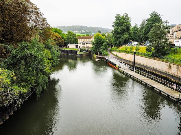 HDR-Fluss Avon im Bad