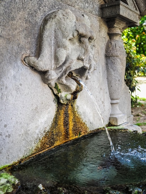 HDR-Fontana dei Mascheroni in Turin