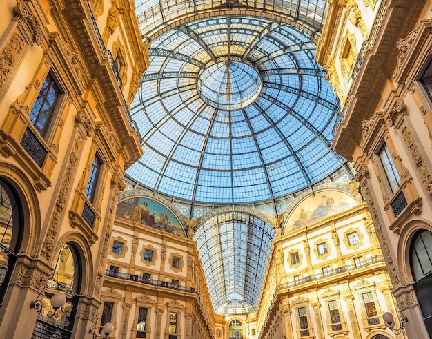 HDR Galleria Vittorio Emanuele II in Mailand