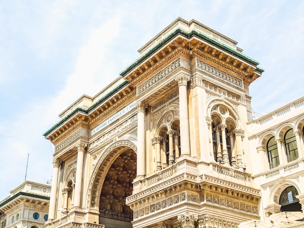 HDR Galleria Vittorio Emanuele II Mailand