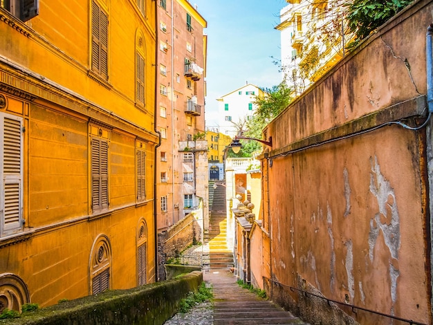 HDR Génova cidade velha