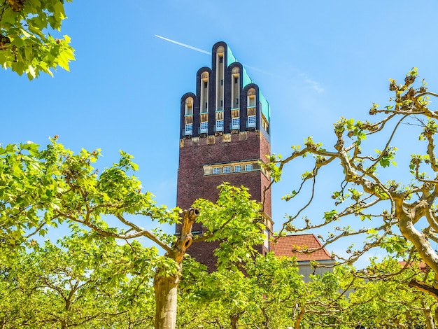 HDR-Hochzeitsturm in Darmstadt