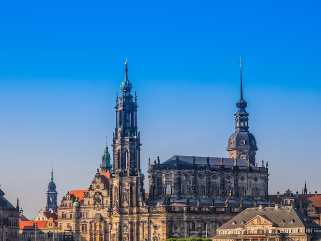 HDR Hofkirche en Dresde