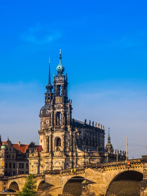 HDR Hofkirche em Dresden