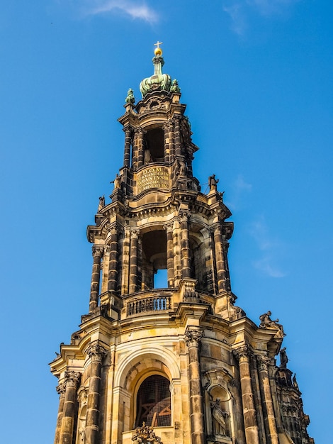 HDR Hofkirche em Dresden