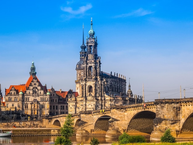 HDR Hofkirche em Dresden