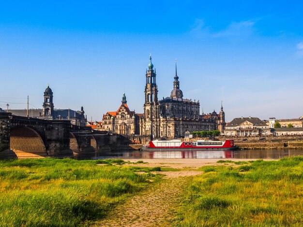 HDR-Hofkirche in Dresden