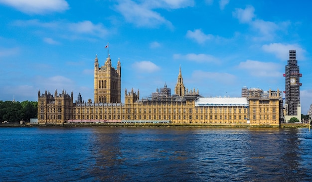 HDR Houses of Parliament obras de conservação em Londres