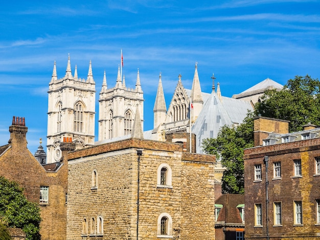 HDR Iglesia de la Abadía de Westminster en Londres