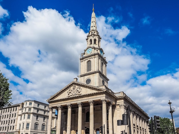 HDR Iglesia de San Martín en Londres