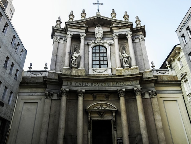 HDR Kirche Santa Teresa Turin