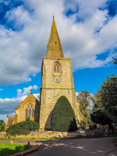 HDR-Kirche St. Mary Magdalene in Tanworth in Arden