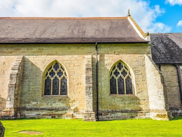 HDR-Kirche St. Mary Magdalene in Tanworth in Arden