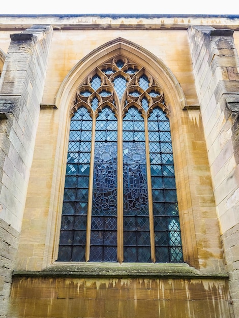 HDR Little St Mary igreja em Cambridge