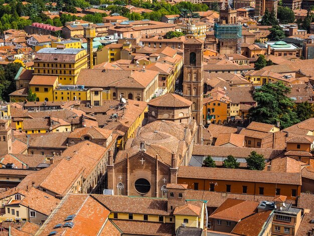 HDR-Luftaufnahme von Bologna