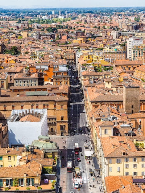 HDR-Luftaufnahme von Bologna