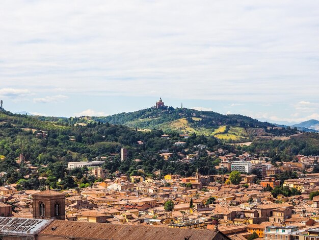 HDR-Luftaufnahme von Bologna