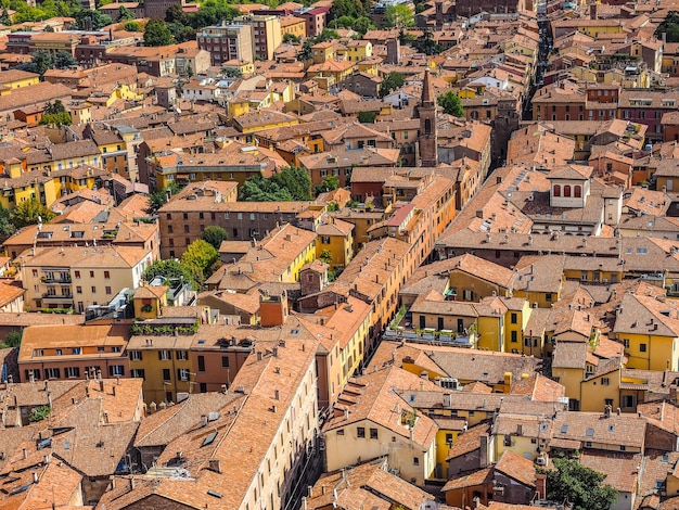 HDR-Luftaufnahme von Bologna