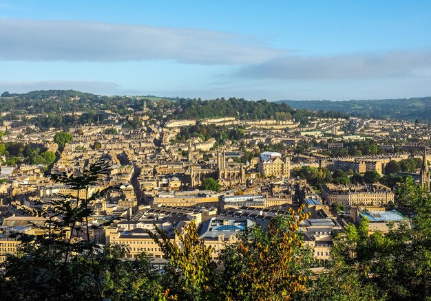 HDR-Luftbild von Bath