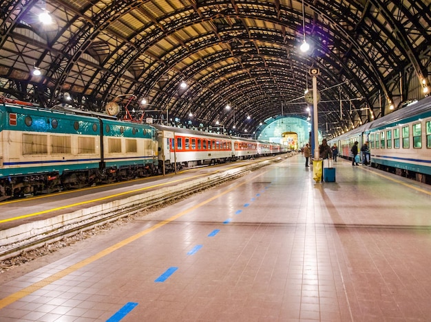 HDR Mailänder Hauptbahnhof