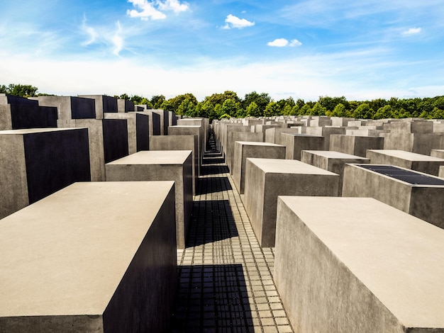 HDR Memorial del Holocausto en Berlín