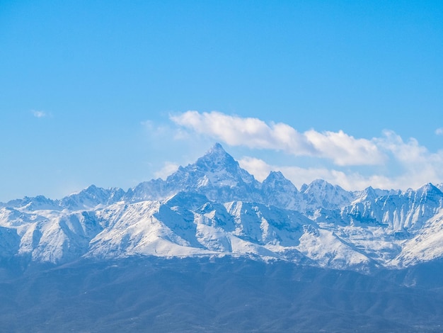 HDR Monviso Monte Viso montaña