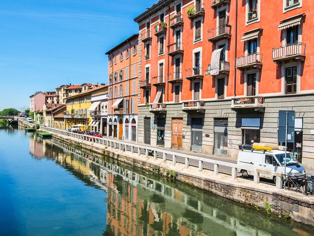 HDR Naviglio Grande Milán