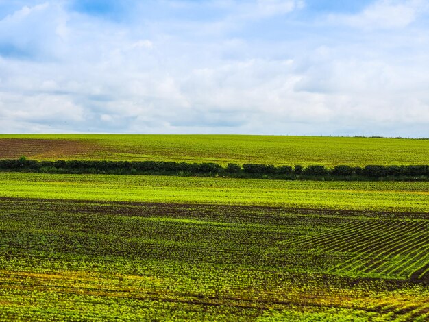 HDR paisagem do país inglês